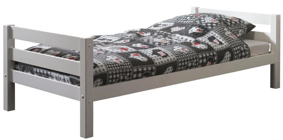 Lit Mezzanine 90x200 Cm Et Lit Simple 90x200 Cm Pin Massif Blanc Pino 6 Lit Mezzanine 90x200 Cm Et Lit Simple 90x200 Cm Pin Massif Blanc Pino – Image 4