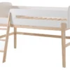 Lit Mezzanine 90x200 Cm Laqué Blanc Et Pin Massif Clair Kiddy -Repose Lit Soldes Boutique lit mezzanine 90x200 cm laque blanc et pin massif clair kiddy 5420070226608 1511971