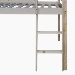 Lit Mezzanine Avec Toboggan Et échelle En Bois Naturel -Repose Lit Soldes Boutique lit mezzanine avec toboggan et echelle en bois naturel 8718475867197 1409126