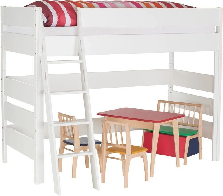 Lit Mezzanine Blanc Cindy 90 3 Lit Mezzanine Blanc Cindy 90