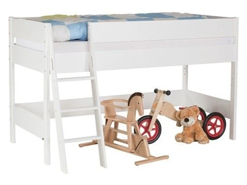 Lit Mezzanine Blanc Prince 90 3 Lit Mezzanine Blanc Prince 90