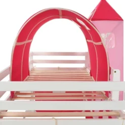 Lit Mezzanine D'enfants Avec Toboggan Et échelle Pin 208x230 Cm 2 -Repose Lit Soldes Boutique lit mezzanine d enfants avec toboggan et echelle pin 208x230 cm 3666722501989 624375