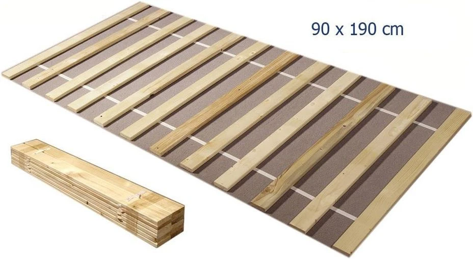 Lit Surélevé Blanc Laqué Rideau Bleu 90x190cm 4 Lit Surélevé Blanc Laqué Rideau Bleu 90x190cm – Image 2