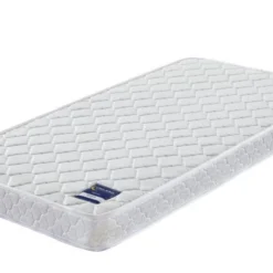 Lit Surélevé Blanc Laqué Rideau Vert 90x190cm -Repose Lit Soldes Boutique lit sureleve blanc laque rideau vert 90x190cm 109887