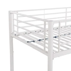 Lit Surélevé Enfant En Métal - Blanc - Sommier Inclus - 90 X 190 Cm - MID -Repose Lit Soldes Boutique lit sureleve enfant en metal blanc sommier inclus 90 x 190 cm mid 3612400210759 453446
