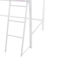 Lit Surélevé Enfant En Métal - Blanc - Sommier Inclus - 90 X 190 Cm - MID -Repose Lit Soldes Boutique lit sureleve enfant en metal blanc sommier inclus 90 x 190 cm mid 3612400210759 453448