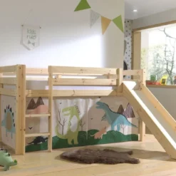 Lit Toboggan 90x200 Cm Avec Tente Dinosaure Pin Massif Clair Pino 7 Lit Toboggan 90x200 Cm Avec Tente Dinosaure Pin Massif Clair Pino -Repose Lit Soldes Boutique lit toboggan 90x200 cm avec tente dinosaure pin massif clair pino 5420070236669 709300