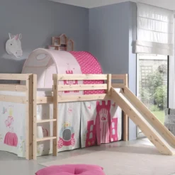 Lit Toboggan 90x200 Cm Avec Tente Et Tunnel Princesse Pin Massif Clair Pino 7 Lit Toboggan 90x200 Cm Avec Tente Et Tunnel Princesse Pin Massif Clair Pino -Repose Lit Soldes Boutique lit toboggan 90x200 cm avec tente et tunnel princesse pin massif clair pino 5420070228145 709330