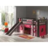 PINO Lit Enfant Mezzanine Toboggan Taupe Pink 2 PINO Lit Enfant Mezzanine Toboggan Taupe Pink -Repose Lit Soldes Boutique pino lit enfant mezzanine toboggan taupe pink 5420070213028 453473