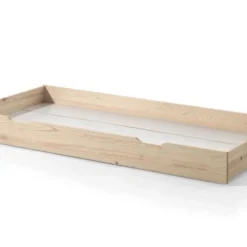 Tiroir De Lit 90x190 Cm Pin Massif Clair Kali