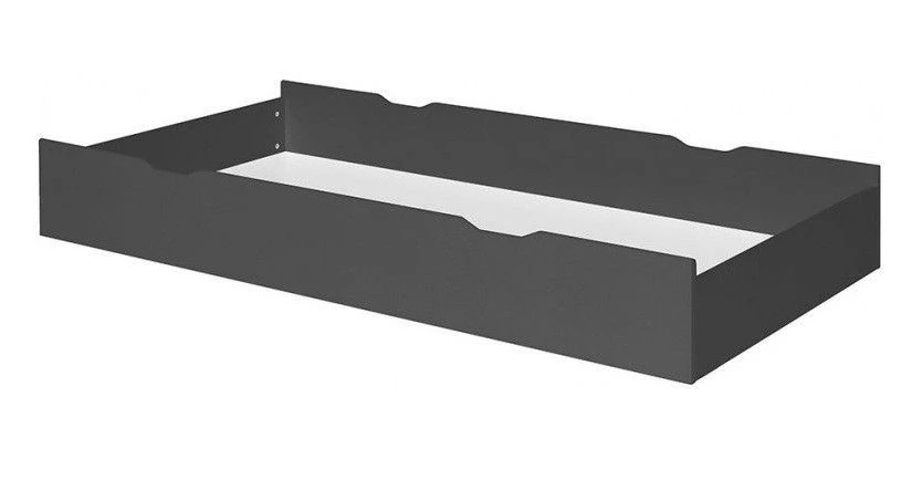 Tiroir De Lit 90x200 Cm Bois Anthracite Home Kid 3 Tiroir De Lit 90x200 Cm Bois Anthracite Home Kid