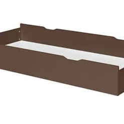 Tiroir De Lit 90x200 Cm Bois Taupe Home Kid