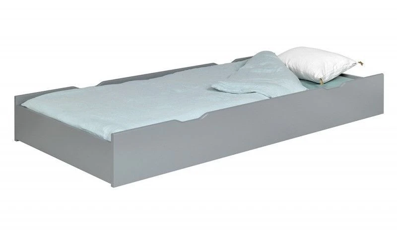 Tiroir De Lit 90x200 Cm Pin Massif Gris Melbourne 5 Tiroir De Lit 90x200 Cm Pin Massif Gris Melbourne – Image 3