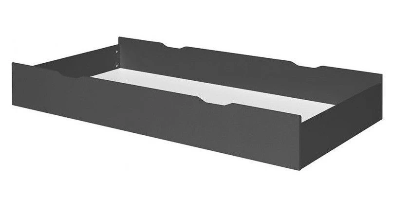 Tiroir De Lit Bois Anthracite 90x190 Cm Home Kid 3 Tiroir De Lit Bois Anthracite 90x190 Cm Home Kid