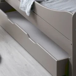 Tiroir De Lit Enfant évolutif Bois Beige Féroé