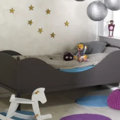 Tiroir De Lit Enfant Taupe Vogue 190 Cm -Repose Lit Soldes Boutique tiroir de lit enfant taupe vogue 190 cm 216268
