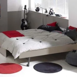 Tiroir De Lit Gigogne Enfant Taupe Junior Provence 200 Cm -Repose Lit Soldes Boutique tiroir de lit gigogne enfant taupe junior provence 200 cm 216455