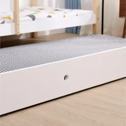 Tiroir De Lit Pin Massif Blanc Idylle 90x190 Cm -Repose Lit Soldes Boutique tiroir de lit pin massif blanc woody 90x190 cm 3248116154034 557006