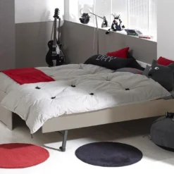 Tiroir De Lit Sur Pieds 90x190 Cm Bois Beige Home Kid -Repose Lit Soldes Boutique tiroir de lit sur pieds 90x190 cm bois beige home kid 3700429610312 655729