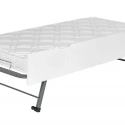 Tiroir De Lit Sur Pieds 90x200 Cm Bois Blanc Home Kid -Repose Lit Soldes Boutique tiroir de lit sur pieds 90x200 cm bois blanc home kid 3700429610336 655253