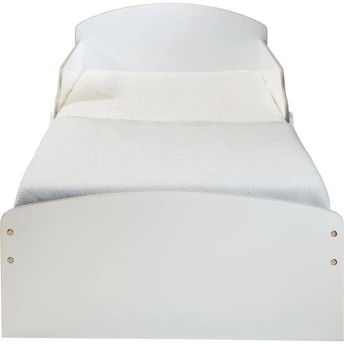 Lit Pour Enfants En Bois Blanc Avec 2 Bacs De Rangement 3 Lit Pour Enfants En Bois Blanc Avec 2 Bacs De Rangement